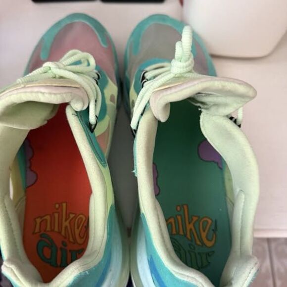 Nike Air Max shoes 270 React Psychedelic Art Men’s Size 10 Sneakers Runners - Picture 5 of 7